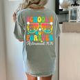 School's Out Forever Retirement 2026 Retro Retired Teacher Women's Comfort Colors T-Shirt Back Print Bay