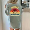 Science Like Magic But Real Science Teacher Graphics Geek Women's Comfort Colors T-Shirt Back Print Bay