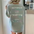 Science Of Reading Morphology Syllable Intervention Teacher Women's Comfort Colors T-Shirt Back Print Bay Science Of Reading Morphology Syllable Intervention Teacher Women's Comfort Colors T-Shirt Back Print Bay