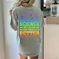 Science Teacher Because Figuring Things Out Is Better Than Women's Comfort Colors T-Shirt Back Print Bay Science Teacher Because Figuring Things Out Is Better Than Women's Comfort Colors T-Shirt Back Print Bay