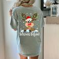 Science Teacher Squad Reindeer Christmas Teacher Xmas Lights For Men Women Women's Comfort Colors T-Shirt Back Print Bay Science Teacher Squad Reindeer Christmas Teacher Xmas Lights For Men Women Women's Comfort Colors T-Shirt Back Print Bay