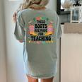 These Boots Are Made Teaching Western Cowboy Teacher Women's Comfort Colors T-Shirt Back Print Bay These Boots Are Made Teaching Western Cowboy Teacher Women's Comfort Colors T-Shirt Back Print Bay