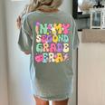 In My Second Grade Era Teachers Women Back To School Girls Women's Comfort Colors T-Shirt Back Print Bay