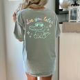 See You Later End Of School Alligator Teacher Appreciation Women's Comfort Colors T-Shirt Back Print Bay