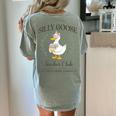 Silly Goose Teacher Club Women's Comfort Colors T-Shirt Back Print Bay Silly Goose Teacher Club Women's Comfort Colors T-Shirt Back Print Bay