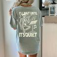 Skeleton Music Teacher I'Ll Wait Until It's Quiet Women's Comfort Colors T-Shirt Back Print Bay Skeleton Music Teacher I'Ll Wait Until It's Quiet Women's Comfort Colors T-Shirt Back Print Bay