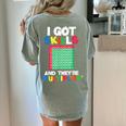 I Got Skills They'Re Multiplying Shirt Math Teacher Women's Comfort Colors T-Shirt Back Print Bay I Got Skills They'Re Multiplying Shirt Math Teacher Women's Comfort Colors T-Shirt Back Print Bay
