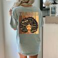 Smart Teacher Afro Girl Melanin African American Wowen Women's Comfort Colors T-Shirt Back Print Bay Smart Teacher Afro Girl Melanin African American Wowen Women's Comfort Colors T-Shirt Back Print Bay