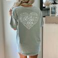 Social Emotional Learning Heart Counselor Teacher SEL Kind Women's Comfort Colors T-Shirt Back Print Bay Social Emotional Learning Heart Counselor Teacher SEL Kind Women's Comfort Colors T-Shirt Back Print Bay