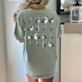 Space Science Student Teacher Leonard Moon Phases Men Women Kids Women's Comfort Colors T-Shirt Back Print Bay
