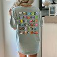 SPANISH ALPHABET MAESTRA SPANISH TEACHER Women's Comfort Colors T-Shirt Back Print Bay SPANISH ALPHABET MAESTRA SPANISH TEACHER Women's Comfort Colors T-Shirt Back Print Bay