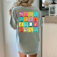 Spanish Teacher Back To School Maestra Dual Language Crew Women's Comfort Colors T-Shirt Back Print Bay Spanish Teacher Back To School Maestra Dual Language Crew Women's Comfort Colors T-Shirt Back Print Bay