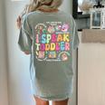 I Speak Toddler Back To School Teacher Women's Comfort Colors T-Shirt Back Print Bay I Speak Toddler Back To School Teacher Women's Comfort Colors T-Shirt Back Print Bay