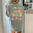 I Speak Toddler Teacher Pre-K Frist Day Back To School Women's Comfort Colors T-Shirt Back Print Bay I Speak Toddler Teacher Pre-K Frist Day Back To School Women's Comfort Colors T-Shirt Back Print Bay