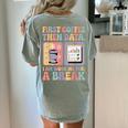 Special Education First Coffee Then Data Retro SPED Teacher Women's Comfort Colors T-Shirt Back Print Bay Special Education First Coffee Then Data Retro SPED Teacher Women's Comfort Colors T-Shirt Back Print Bay