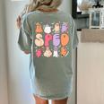 Special Education Teacher Ghosts Halloween SPED Teacher Women's Comfort Colors T-Shirt Back Print Bay