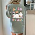 SPED Boo Crew Halloween Floral Ghost Special Ed SPED Teacher For Men Women Kids Women's Comfort Colors T-Shirt Back Print Bay SPED Boo Crew Halloween Floral Ghost Special Ed SPED Teacher For Men Women Kids Women's Comfort Colors T-Shirt Back Print Bay