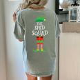 SPED Squad Elf Teacher Matching Christmas Party Pajama Women's Comfort Colors T-Shirt Back Print Bay SPED Squad Elf Teacher Matching Christmas Party Pajama Women's Comfort Colors T-Shirt Back Print Bay