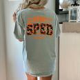 Sped Squad Team Special Education Teacher Halloween Women's Comfort Colors T-Shirt Back Print Bay Sped Squad Team Special Education Teacher Halloween Women's Comfort Colors T-Shirt Back Print Bay
