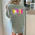 Spooky Halloween Teacher Para Counselor SPED Preppy Boo Kids Women's Comfort Colors T-Shirt Back Print Bay Spooky Halloween Teacher Para Counselor SPED Preppy Boo Kids Women's Comfort Colors T-Shirt Back Print Bay