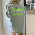 Only Spooky Periodically Halloween Chemistry Teacher Men Women Women's Comfort Colors T-Shirt Back Print Bay Only Spooky Periodically Halloween Chemistry Teacher Men Women Women's Comfort Colors T-Shirt Back Print Bay