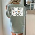STEM Rocks Science Technology Engineering Math STEM Teacher Women's Comfort Colors T-Shirt Back Print Bay STEM Rocks Science Technology Engineering Math STEM Teacher Women's Comfort Colors T-Shirt Back Print Bay
