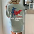 This Is My Super ESL Teacher Costume Lazy Halloween Women's Comfort Colors T-Shirt Back Print Bay This Is My Super ESL Teacher Costume Lazy Halloween Women's Comfort Colors T-Shirt Back Print Bay