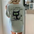 I Survived 67 Days Of School Teachers Students Humor Women's Comfort Colors T-Shirt Back Print Bay I Survived 67 Days Of School Teachers Students Humor Women's Comfort Colors T-Shirt Back Print Bay