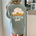 Synonym Roll Teacher And Grammar Geeks Pun For Men Women Kids Women's Comfort Colors T-Shirt Back Print Bay Synonym Roll Teacher And Grammar Geeks Pun For Men Women Kids Women's Comfort Colors T-Shirt Back Print Bay