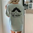 Tap Dancer Tap Dancing Shoes Tap Dance Teacher Women's Comfort Colors T-Shirt Back Print Bay Tap Dancer Tap Dancing Shoes Tap Dance Teacher Women's Comfort Colors T-Shirt Back Print Bay