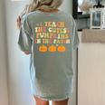 I Teach The Cutest Pumpkins In The Patch Fall Season Teacher Women's Comfort Colors T-Shirt Back Print Bay I Teach The Cutest Pumpkins In The Patch Fall Season Teacher Women's Comfort Colors T-Shirt Back Print Bay