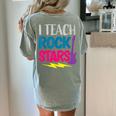 I Teach Rockstars Tee Orchestra Music Teacher Back To School Women's Comfort Colors T-Shirt Back Print Bay I Teach Rockstars Tee Orchestra Music Teacher Back To School Women's Comfort Colors T-Shirt Back Print Bay