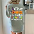 I Teach The Smartest Pumpkins The Patch Teacher Fall Season For Men Women Kids Women's Comfort Colors T-Shirt Back Print Bay I Teach The Smartest Pumpkins The Patch Teacher Fall Season For Men Women Kids Women's Comfort Colors T-Shirt Back Print Bay