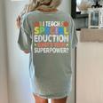I Teach Special Education SPED Special Education Teacher For Men Women Women's Comfort Colors T-Shirt Back Print Bay I Teach Special Education SPED Special Education Teacher For Men Women Women's Comfort Colors T-Shirt Back Print Bay
