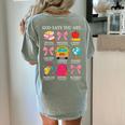 Teacher Christian God Says I Am Faith Religious Bible Verse Women's Comfort Colors T-Shirt Back Print Bay Teacher Christian God Says I Am Faith Religious Bible Verse Women's Comfort Colors T-Shirt Back Print Bay