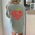 Teacher Day T Shirt Appreciation Day Apple Teach Learn Women's Comfort Colors T-Shirt Back Print Bay Teacher Day T Shirt Appreciation Day Apple Teach Learn Women's Comfort Colors T-Shirt Back Print Bay