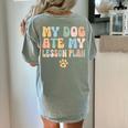 Teacher My Dog Ate My Lesson Plan Teacher Lesson Plan Women's Comfort Colors T-Shirt Back Print Bay Teacher My Dog Ate My Lesson Plan Teacher Lesson Plan Women's Comfort Colors T-Shirt Back Print Bay