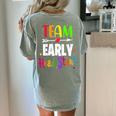 Teacher Early Childhood Education Preschool Head Start Crew Women's Comfort Colors T-Shirt Back Print Bay Teacher Early Childhood Education Preschool Head Start Crew Women's Comfort Colors T-Shirt Back Print Bay