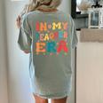 In My Teacher Era First Day Of School Back To School Retro Women's Comfort Colors T-Shirt Back Print Bay In My Teacher Era First Day Of School Back To School Retro Women's Comfort Colors T-Shirt Back Print Bay