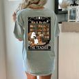 The Teacher Ghost Book Reading Books Lover Halloween Women's Comfort Colors T-Shirt Back Print Bay The Teacher Ghost Book Reading Books Lover Halloween Women's Comfort Colors T-Shirt Back Print Bay