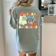 Teacher Halloween Cute Booooks Ghost Read More Books Women's Comfort Colors T-Shirt Back Print Bay Teacher Halloween Cute Booooks Ghost Read More Books Women's Comfort Colors T-Shirt Back Print Bay