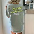 Teacher Halloween Tshirt Teacher From The Lagoon Men Women Women's Comfort Colors T-Shirt Back Print Bay Teacher Halloween Tshirt Teacher From The Lagoon Men Women Women's Comfort Colors T-Shirt Back Print Bay