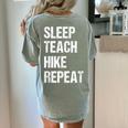 Teacher Hiking Shirt Teaching Hiker T Shirt Women's Comfort Colors T-Shirt Back Print Bay Teacher Hiking Shirt Teaching Hiker T Shirt Women's Comfort Colors T-Shirt Back Print Bay