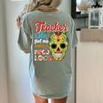 Teacher Life Got Me Feeling Un Poco Loco Women's Comfort Colors T-Shirt Back Print Bay Teacher Life Got Me Feeling Un Poco Loco Women's Comfort Colors T-Shirt Back Print Bay