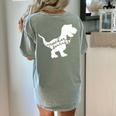 Teacher Saurus T Shirt For Men And Women Women's Comfort Colors T-Shirt Back Print Bay Teacher Saurus T Shirt For Men And Women Women's Comfort Colors T-Shirt Back Print Bay