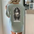The Teacher Skeleton Tarot Card Women's Comfort Colors T-Shirt Back Print Bay The Teacher Skeleton Tarot Card Women's Comfort Colors T-Shirt Back Print Bay