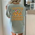 Teacher Of Smart Cookies Gingerbread Christmas Teacher Women's Comfort Colors T-Shirt Back Print Bay Teacher Of Smart Cookies Gingerbread Christmas Teacher Women's Comfort Colors T-Shirt Back Print Bay