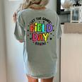 Teacher Student Field Day Let The Games Begin Field Day Women's Comfort Colors T-Shirt Back Print Bay Teacher Student Field Day Let The Games Begin Field Day Women's Comfort Colors T-Shirt Back Print Bay