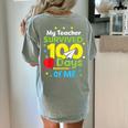 My Teacher Survived 100 Days Of Me Women's Comfort Colors T-Shirt Back Print Bay My Teacher Survived 100 Days Of Me Women's Comfort Colors T-Shirt Back Print Bay