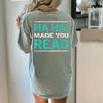 Teacher T Shirts Ha Ha Made You Read Shirt Women's Comfort Colors T-Shirt Back Print Bay Teacher T Shirts Ha Ha Made You Read Shirt Women's Comfort Colors T-Shirt Back Print Bay